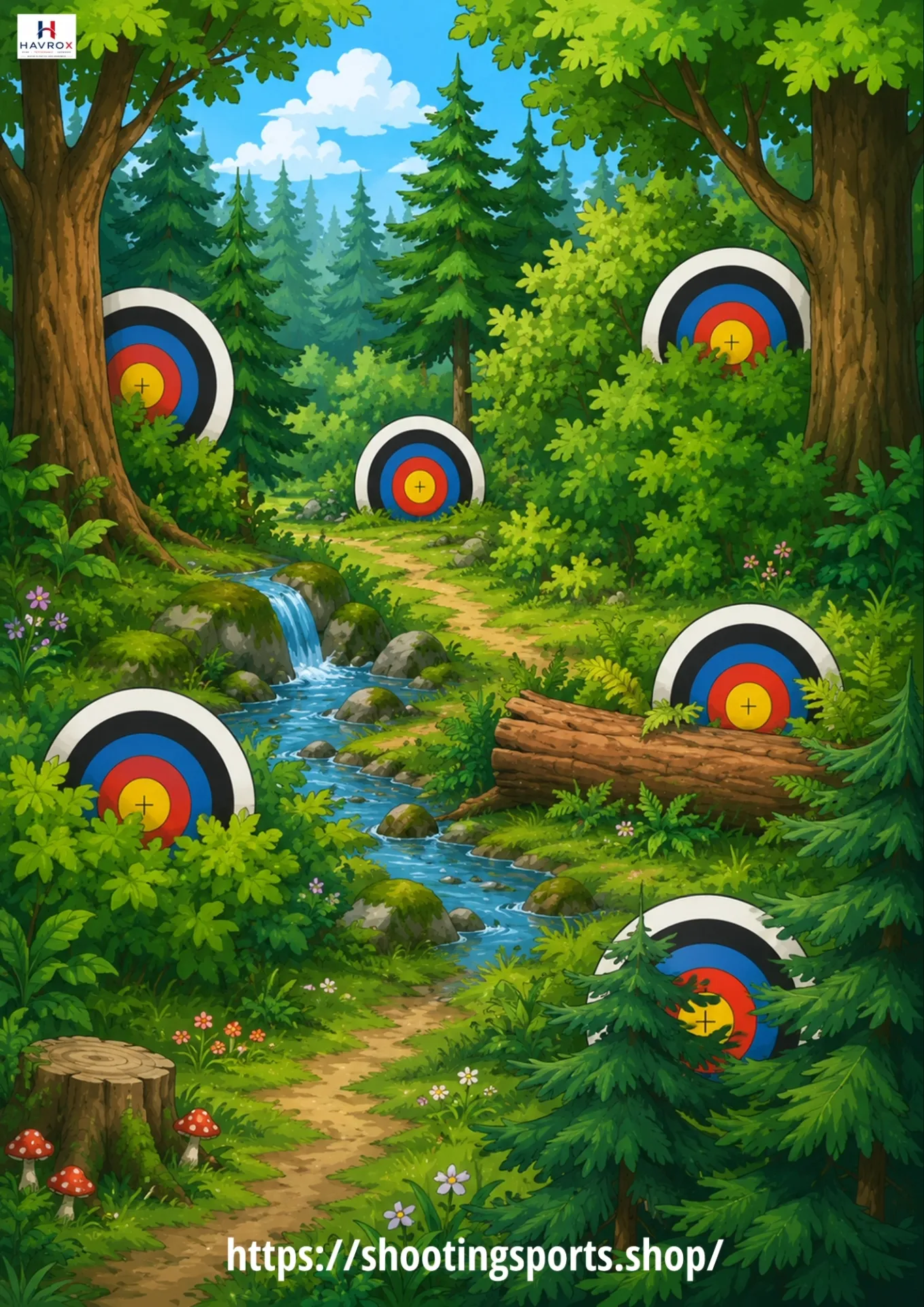 [SSSTGT0034] Woodlands No Animal Targets