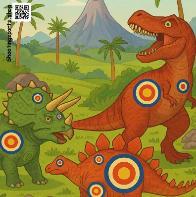 [SSSTGT0007C] Dinosaurs - Paper 17cm x 17cm