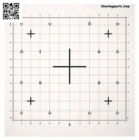 [SSSTGTV025A] Sighting in target - Paper 17cm x 17cm (1)